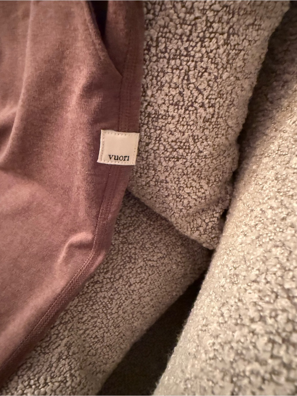 Vuori Dusty Mauve Muscle Tank